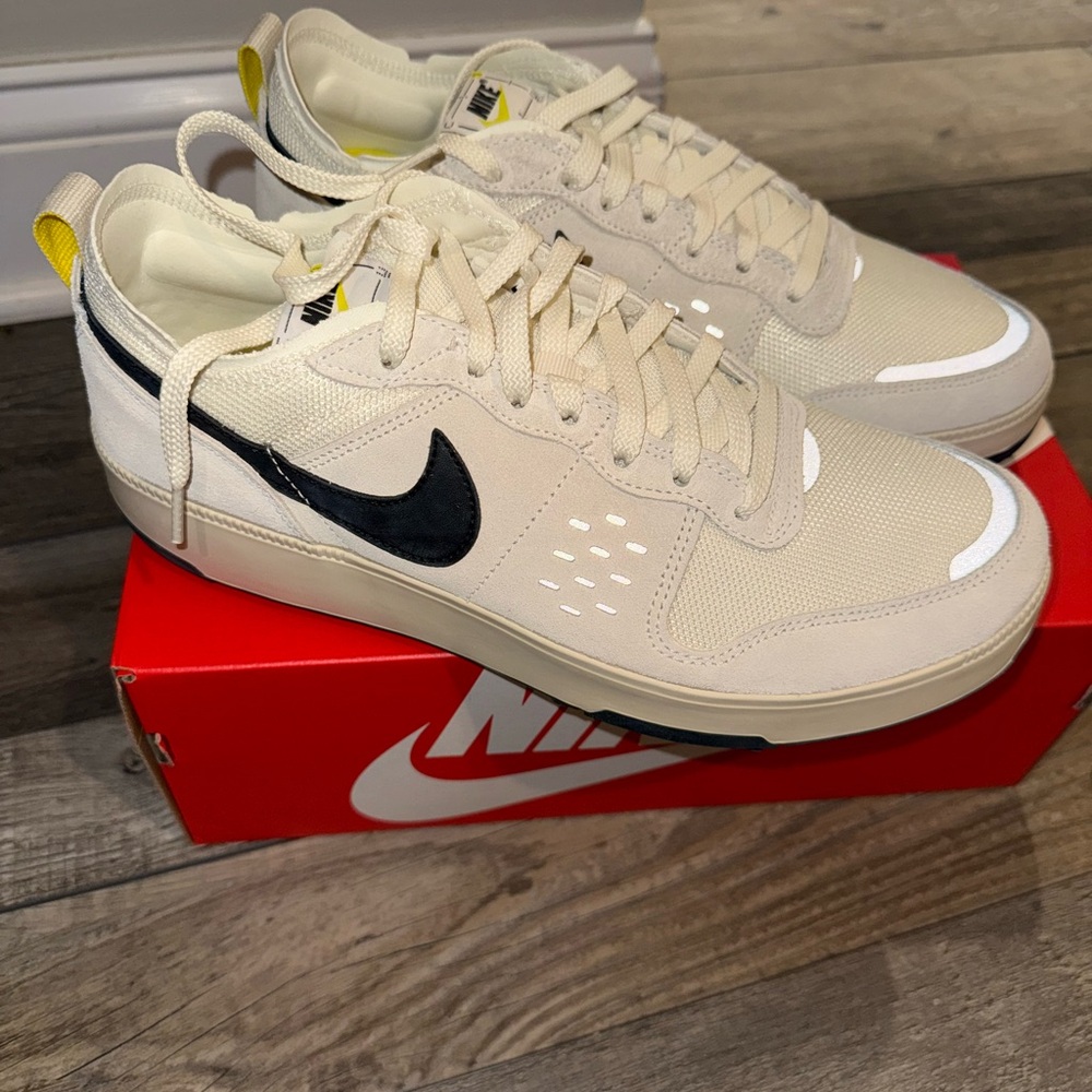 Nike Men's Cream and Black Sneakers City Size 10.5 NWB - Picture 8 of 8